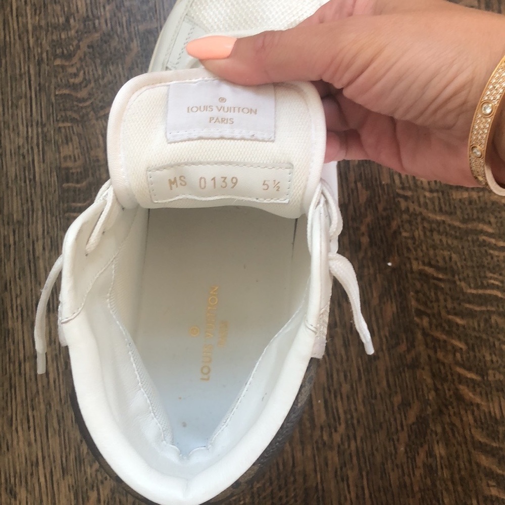 LOUIS VUITTON RIVOLI SNEAKER BOOTS - Picture 5 of 13